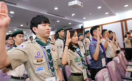2015韩国童子军（首尔北部联盟）野营大会夏令营
