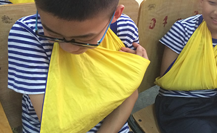 中国童军青岛夏令营—童军配饰紧急救护