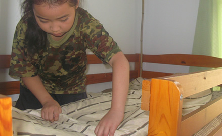  鱼跃军事夏令营活动之内务整理