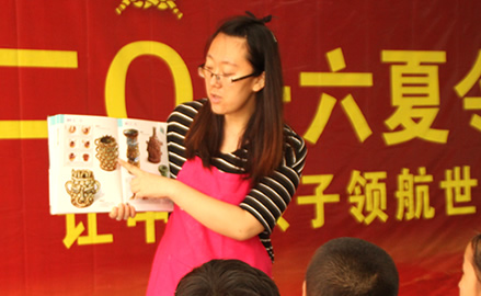  中国童军滨州夏令营—陶艺工坊