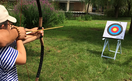 中国童军德州夏令营—射箭