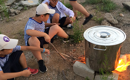 中国童军青岛夏令营—野外生存