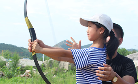 中国童子军青岛夏令营—射箭
