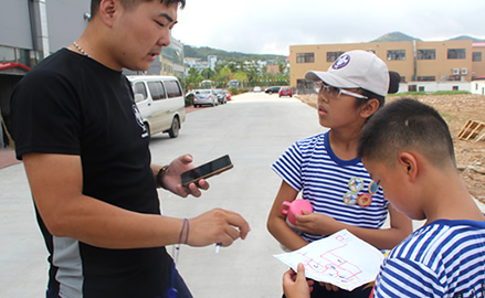 中国童子军青岛夏令营—方向定位训练